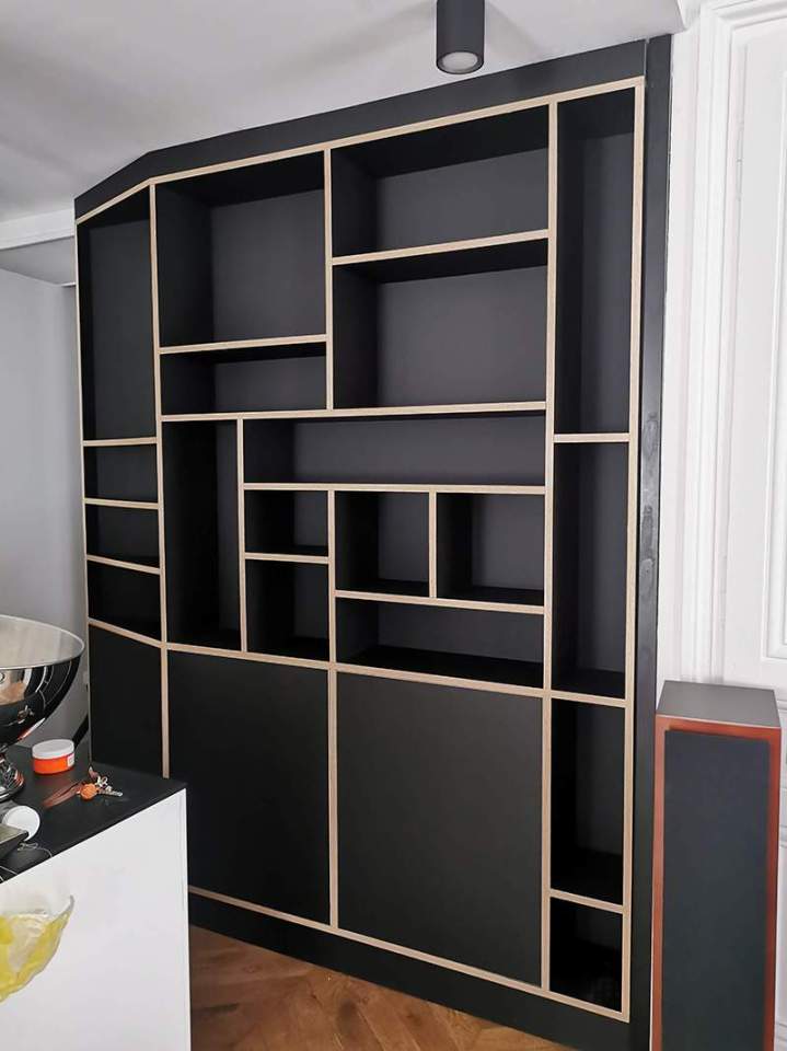 Fabrication de bibliothèques sur mesure Écully