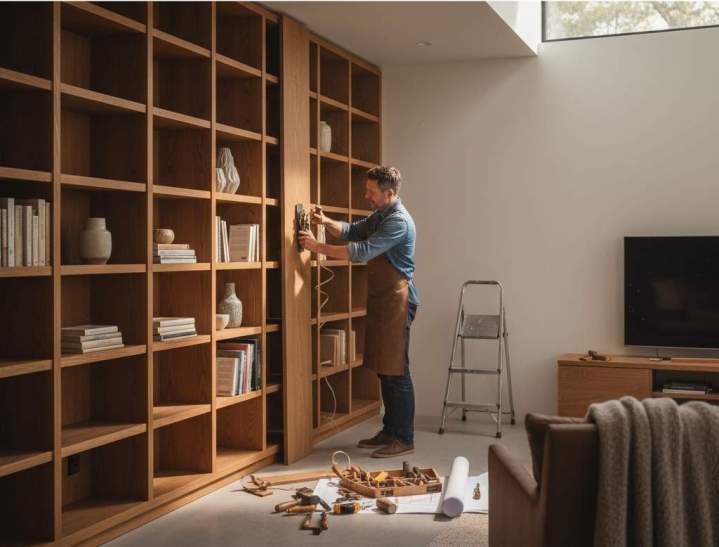 travaux agencement interieur professionnel